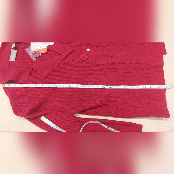 Croft & Barrow Red Women's Jacket - Picture 8 of 9